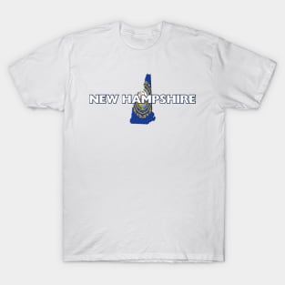 New Hampshire Colored State T-Shirt